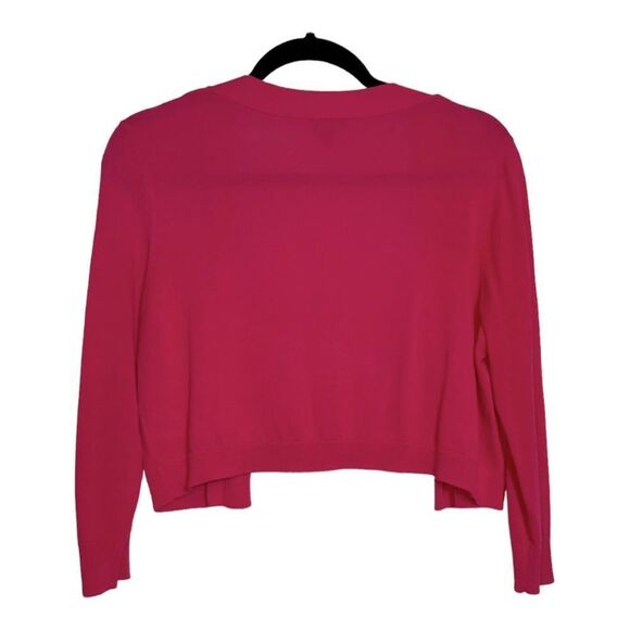 Talbots Crop Open Front Cardigan - Picture 2 of 3